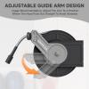 imageGiraffe Tools Pressure Washer Hose Reel with 14quot  60ft Hose Retractable Power Washer Hose Reel Heavy Duty Hose Reel Auto Rewind Wall Mounted 4000 PSI
