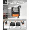 imageGiraffe Tools Wall Mount Pressure Washer PRO with Max 3700PSI 16 GPM Upgraded 1800W Brushless Motor Electric Power Washer with 100ft Pressure Hose 4Nozzles Foam Cannon Automatic RewindLight Silver